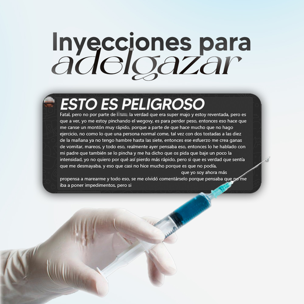 Las inyecciones para adelgazar son peligrosas